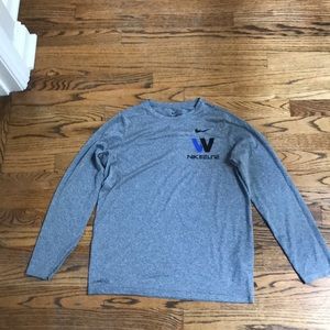 Nike elite long sleeve t shirt